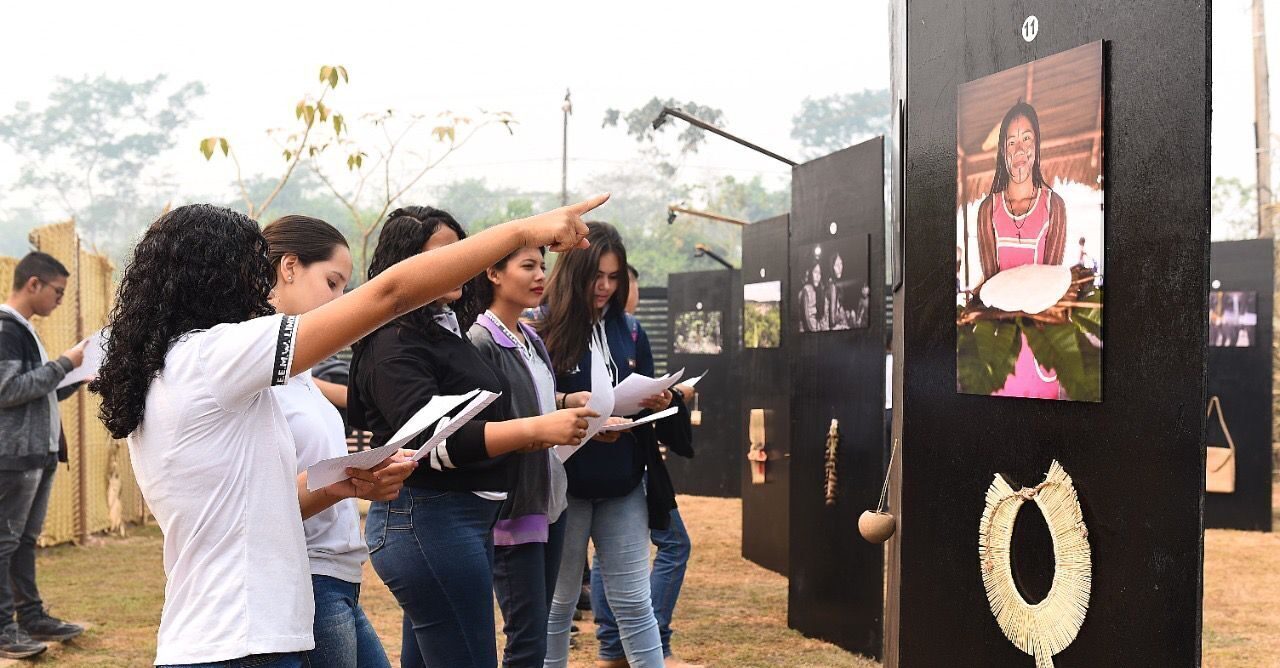 Exposição do Instituto Kabu recebe mais de 2 mil visitantes em Novo Progresso