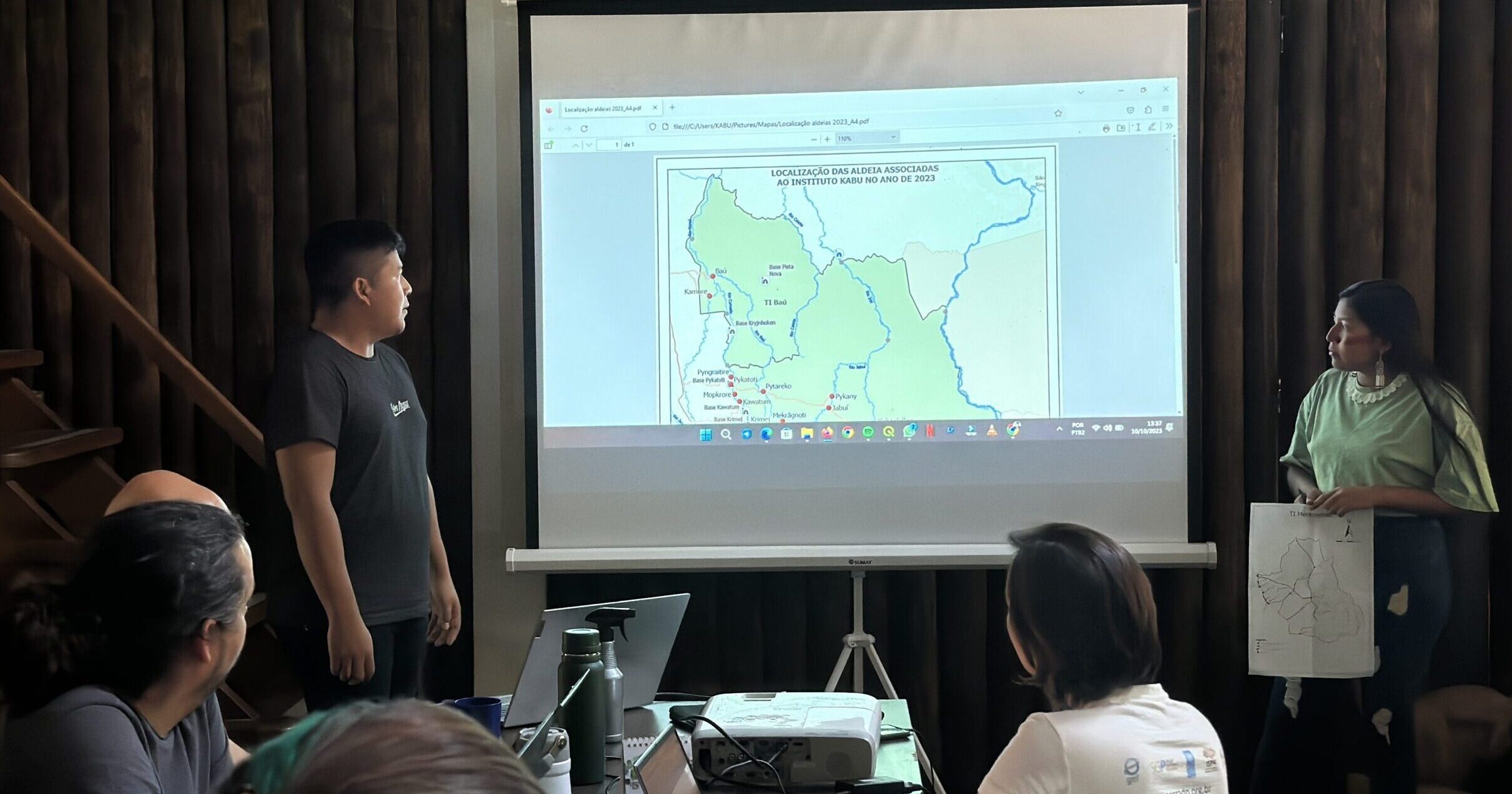 Doze povos da Amazônia trocam experiências em vigilância dos territórios